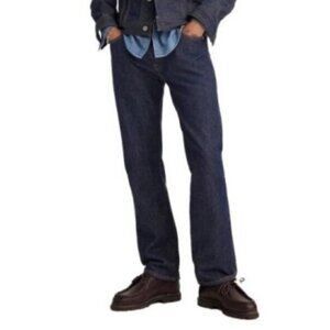 Levis 501 Straight Leg Button Fly Jeans